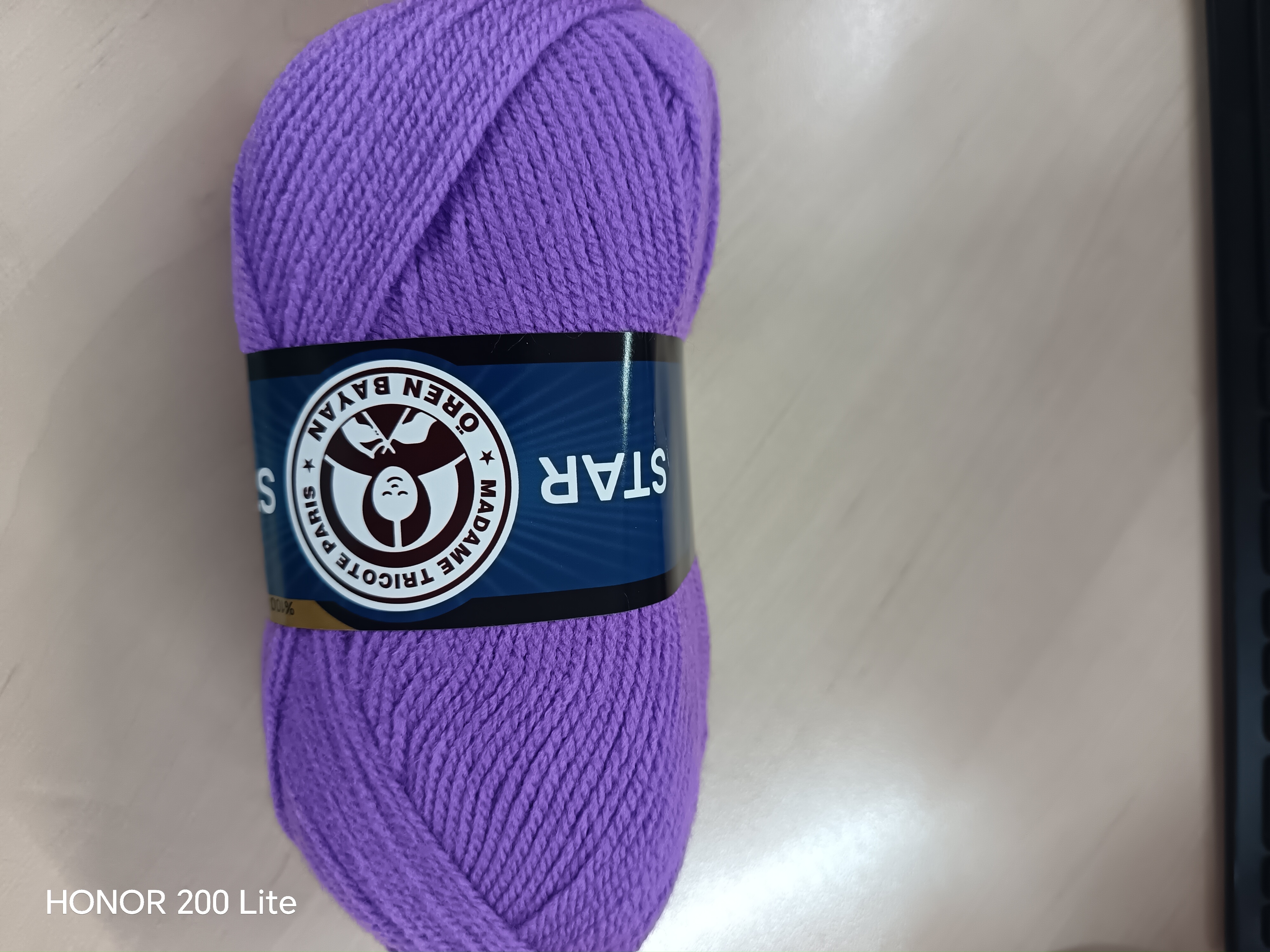 Příze Star středně fialová 059