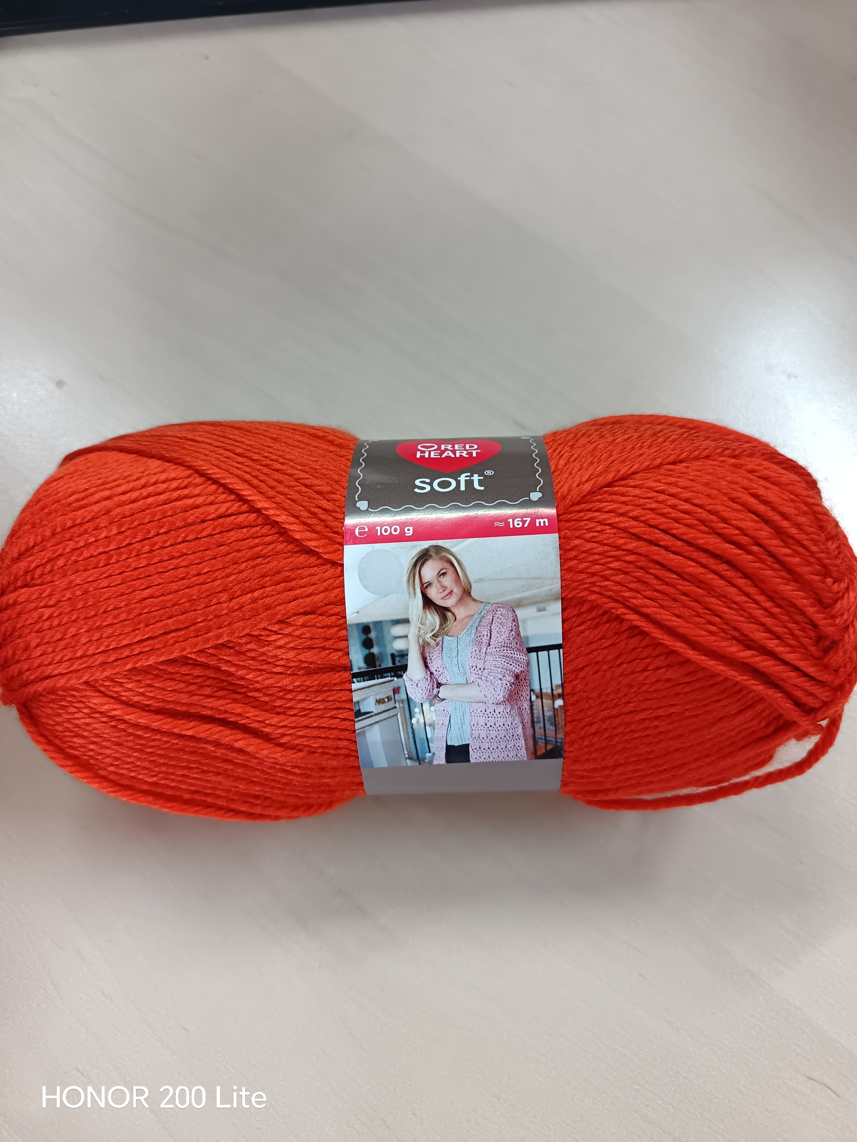 Příze Red Heart Soft láva 8326