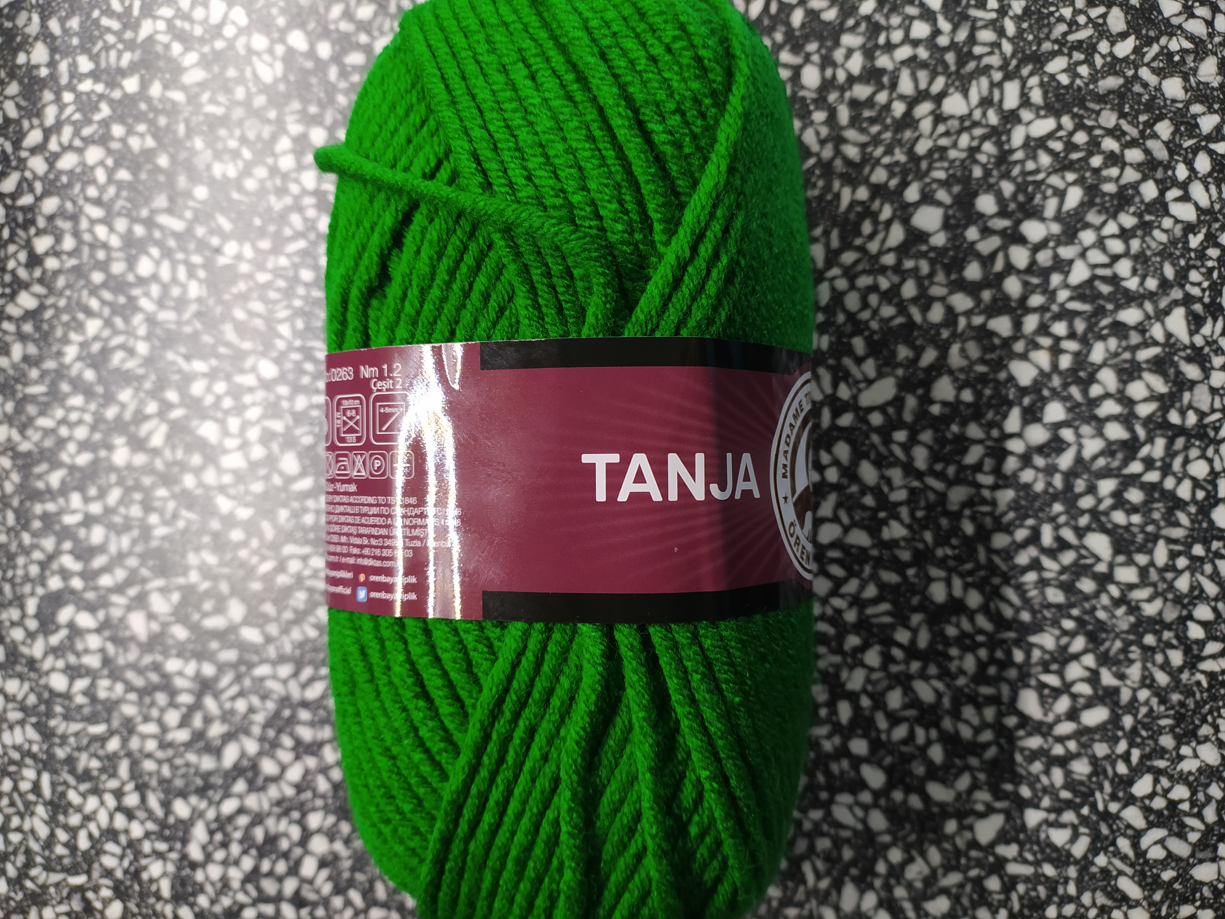 Příze Tango/Tanja zelená 120