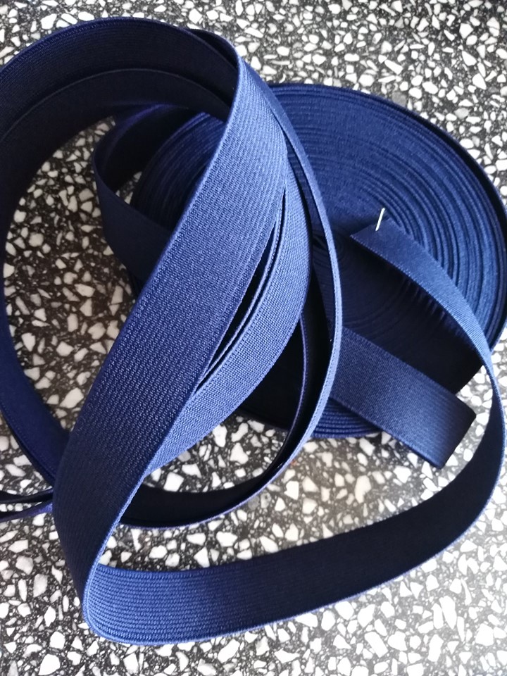 Pruženka dětská 20 mm tmavě modrá