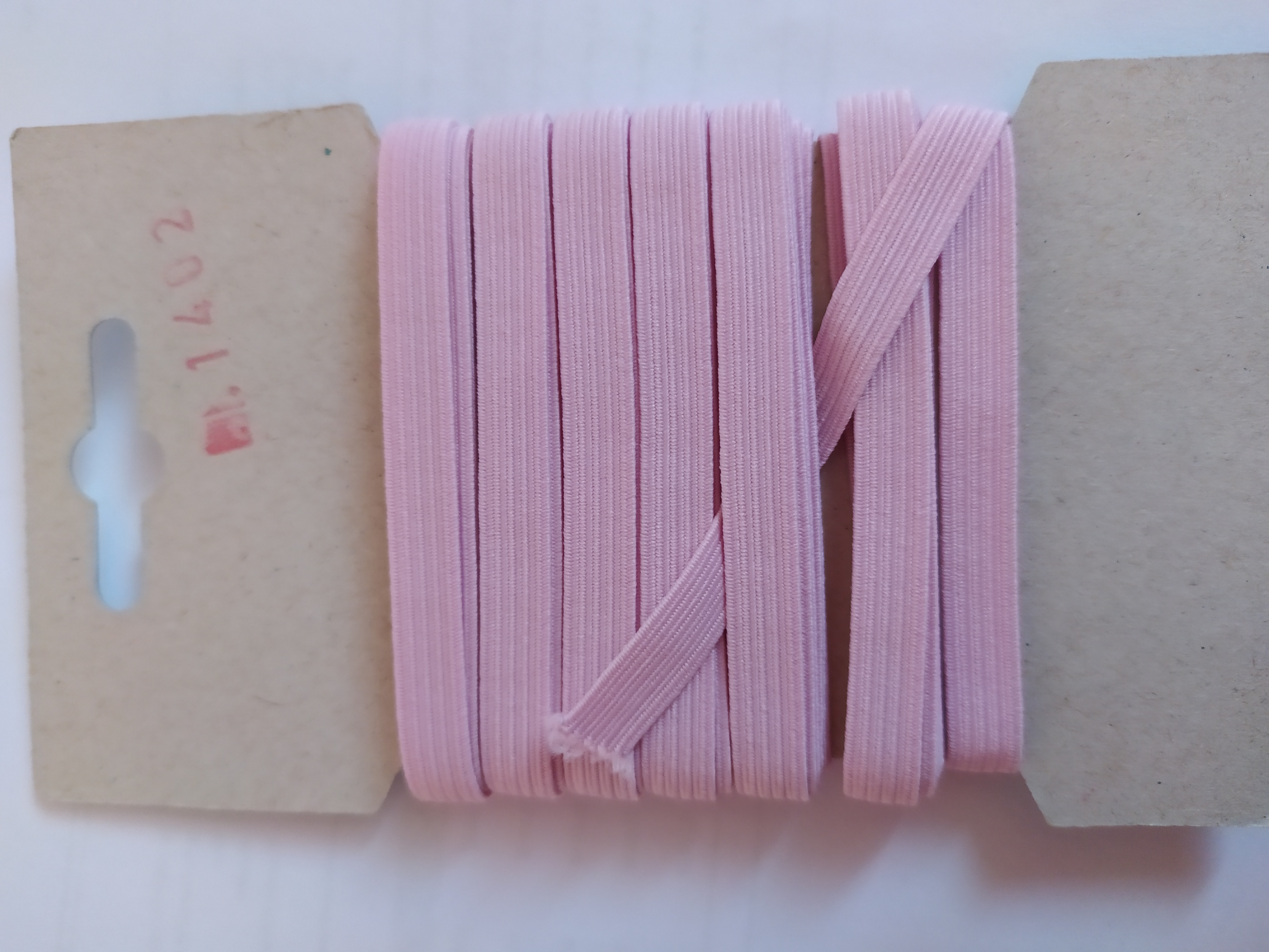 Pruženka 6,6 mm - karta 5 růžová