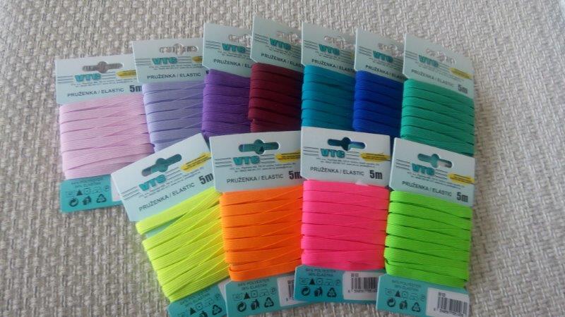 Pruženka 6,6 mm - karta 5 reflexní zelená