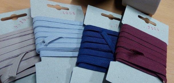 Pruženka 6,6 mm - karta 5 m krémová