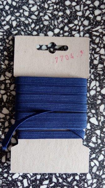 Pruženka 6,6 mm - karta 5 m tmavě modrá