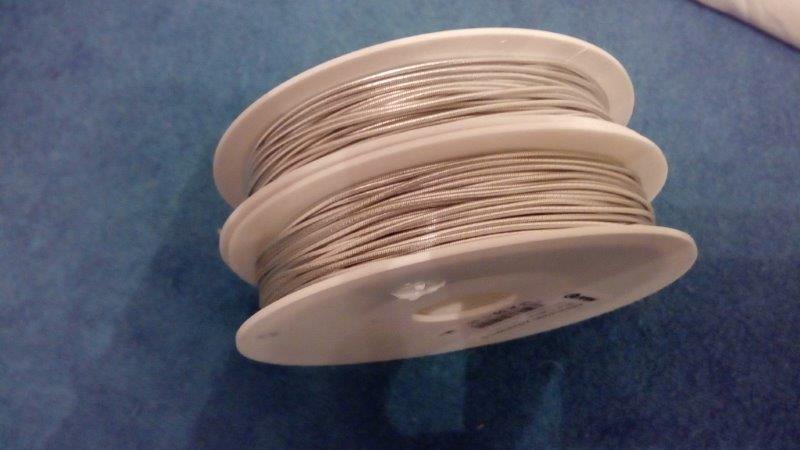 Klobouková guma 1,6 mm rexor - stříbrná