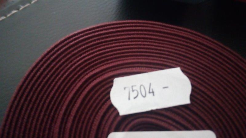 Pruženka plochá 50 mm vínová