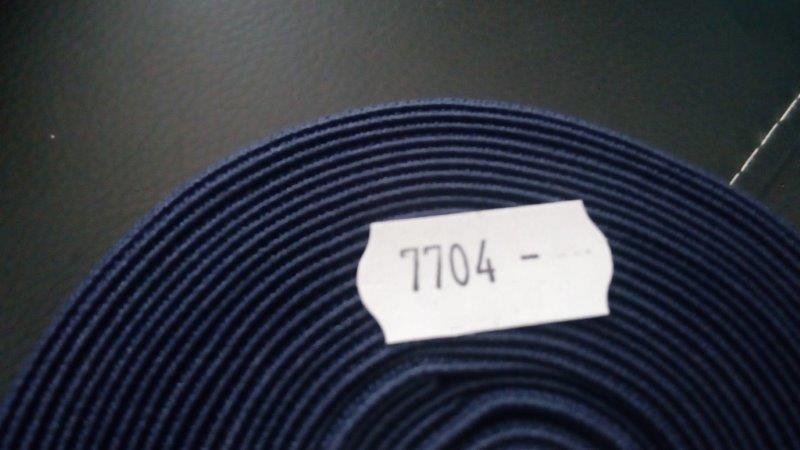 Pruženka plochá 50 mm tmavě modrá