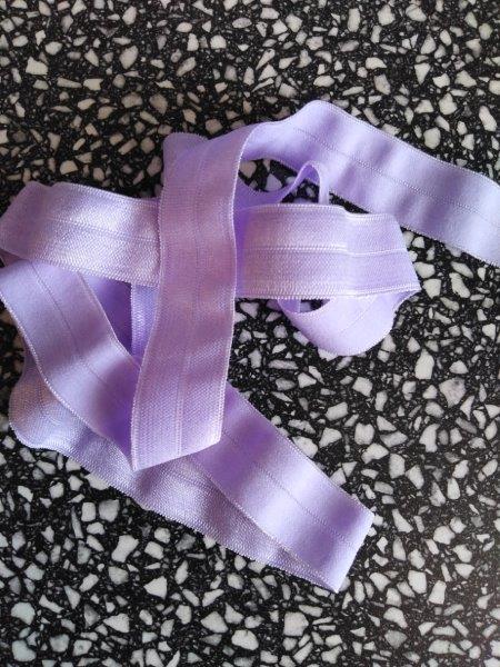 Pruženka lemovací půlená 19 mm ledově fialová