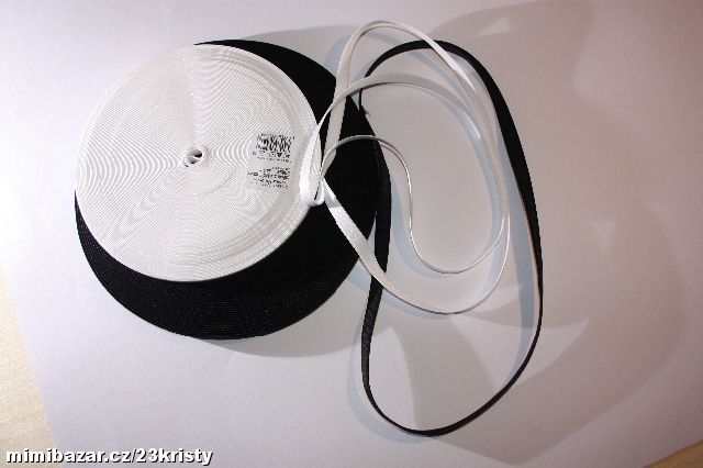 Pruženka ramínková 10 mm bílá