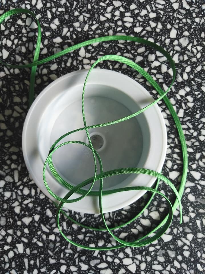 Dutinka šňůra 4 mm jarní zeleň