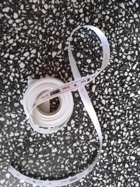 Stuha atlasová s tiskem 10 mm