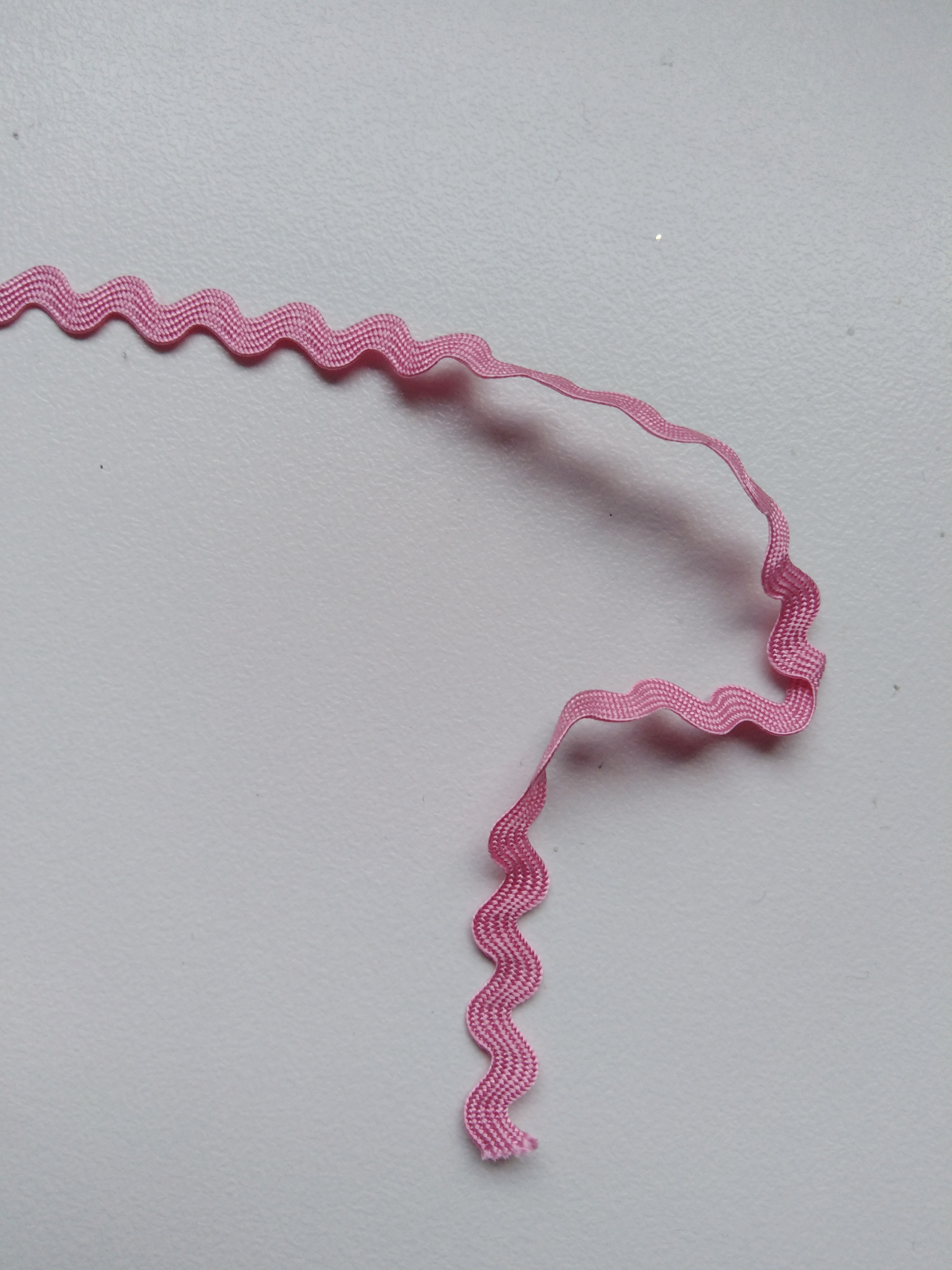 Stuha hadovka 6,4 mm růžová