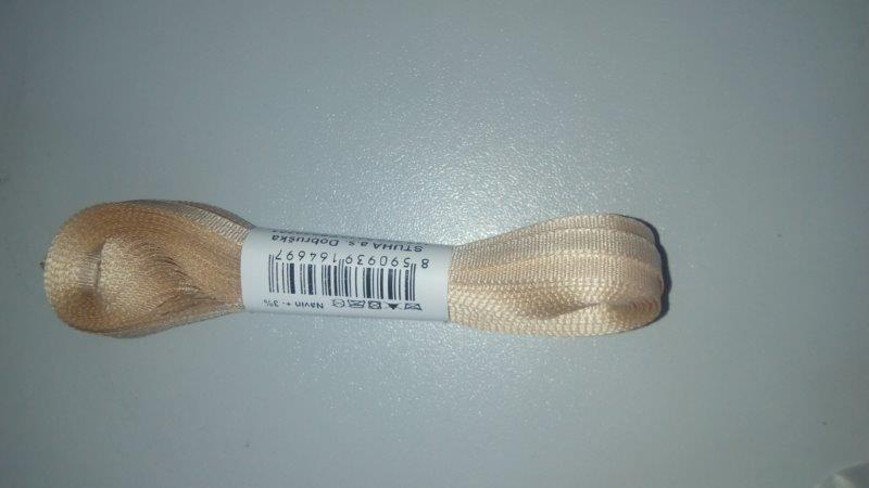 Stuha taftová 4 mm béžová