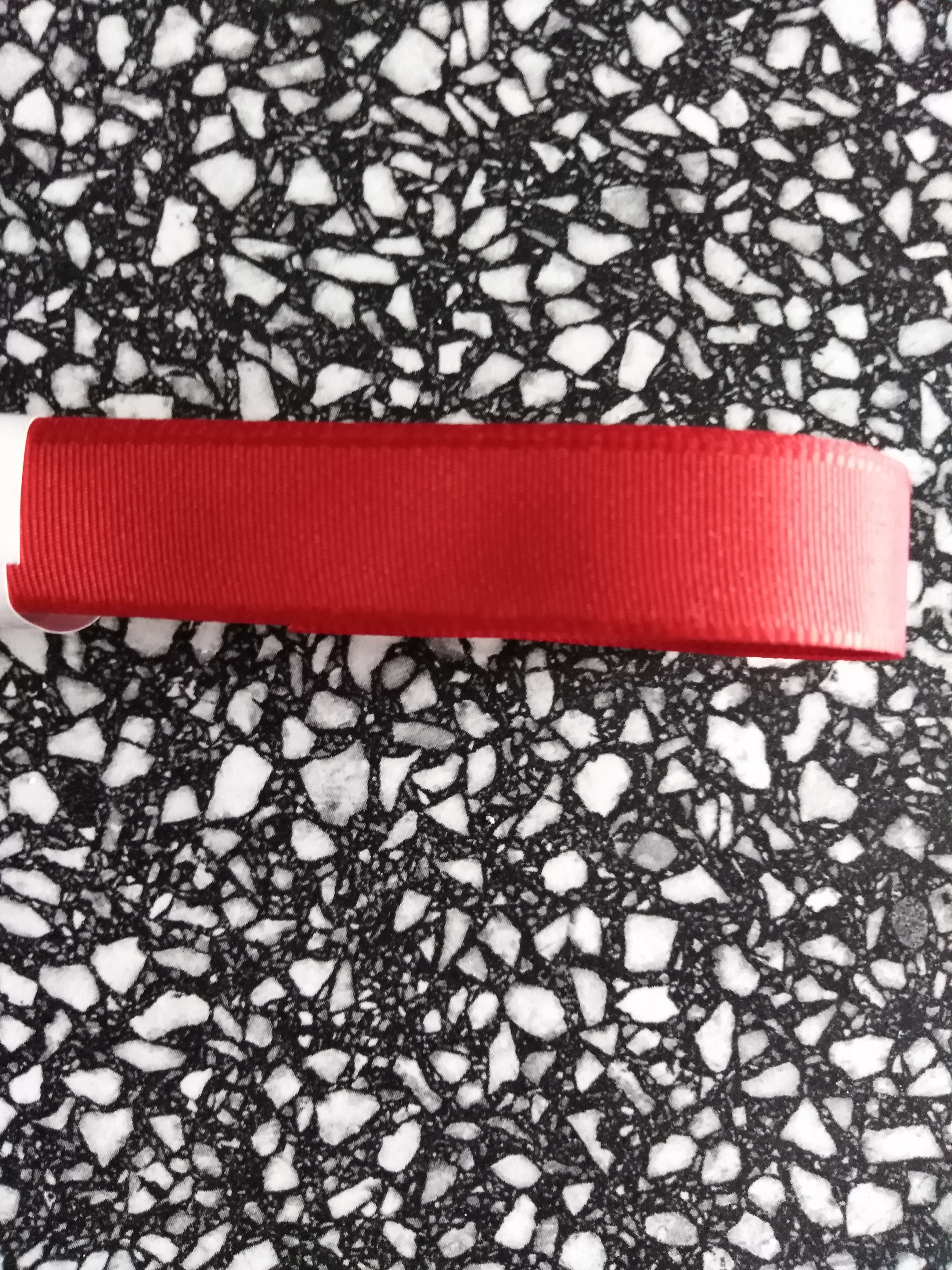 Stuha taftová 15 mm červená