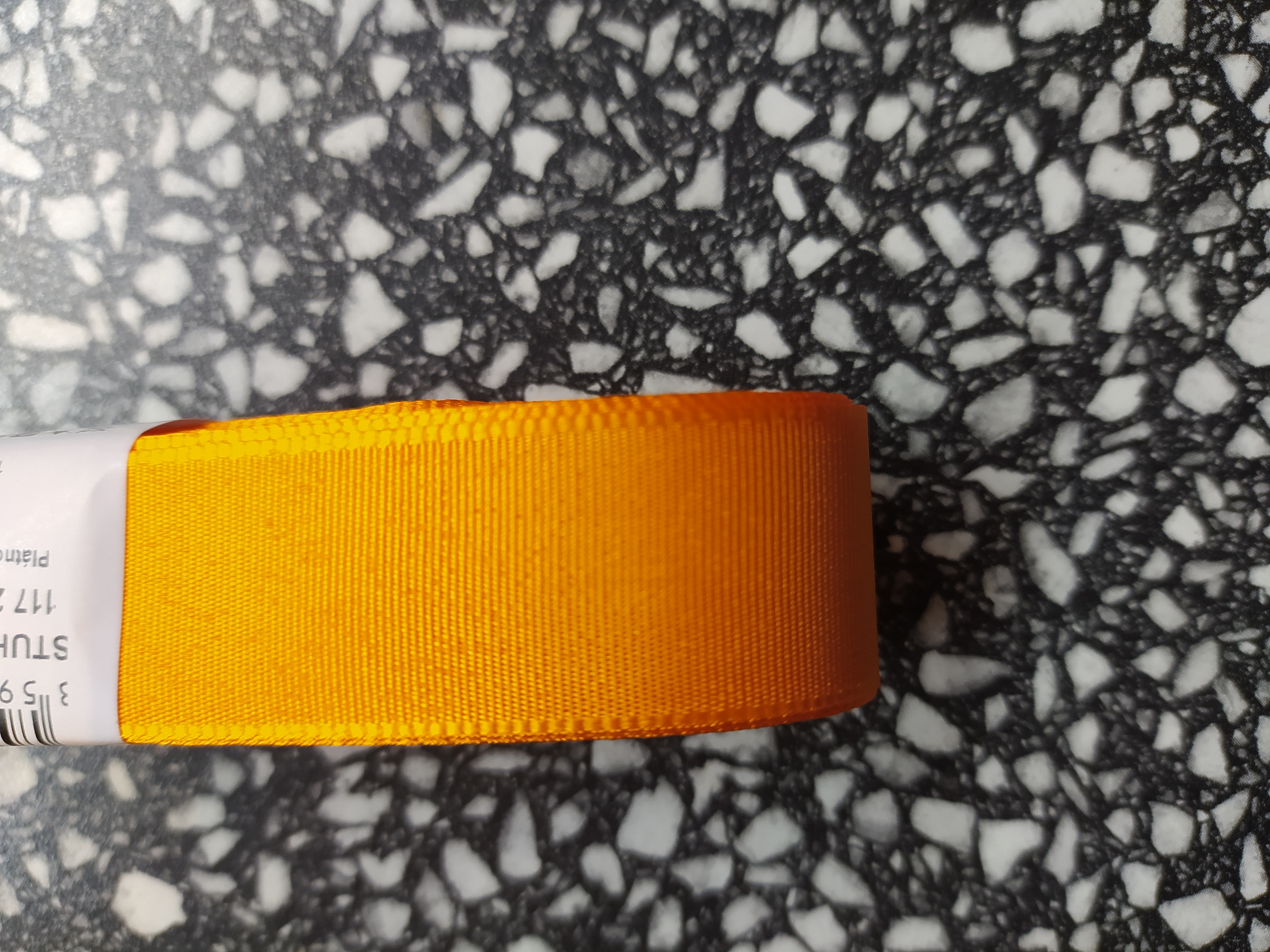 Stuha taftová 20 mm oranžová