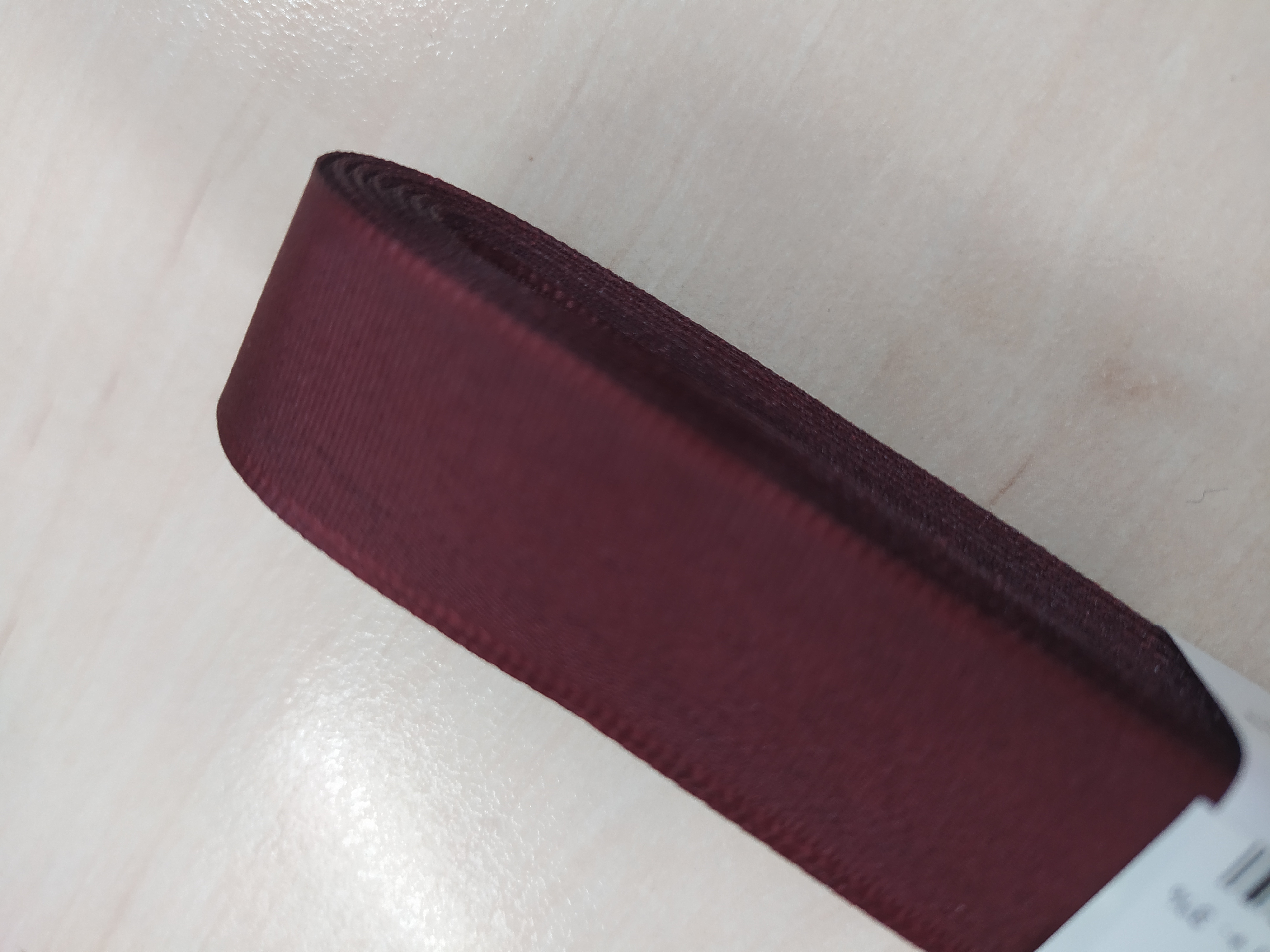 Stuha taftová 20 mm bordó