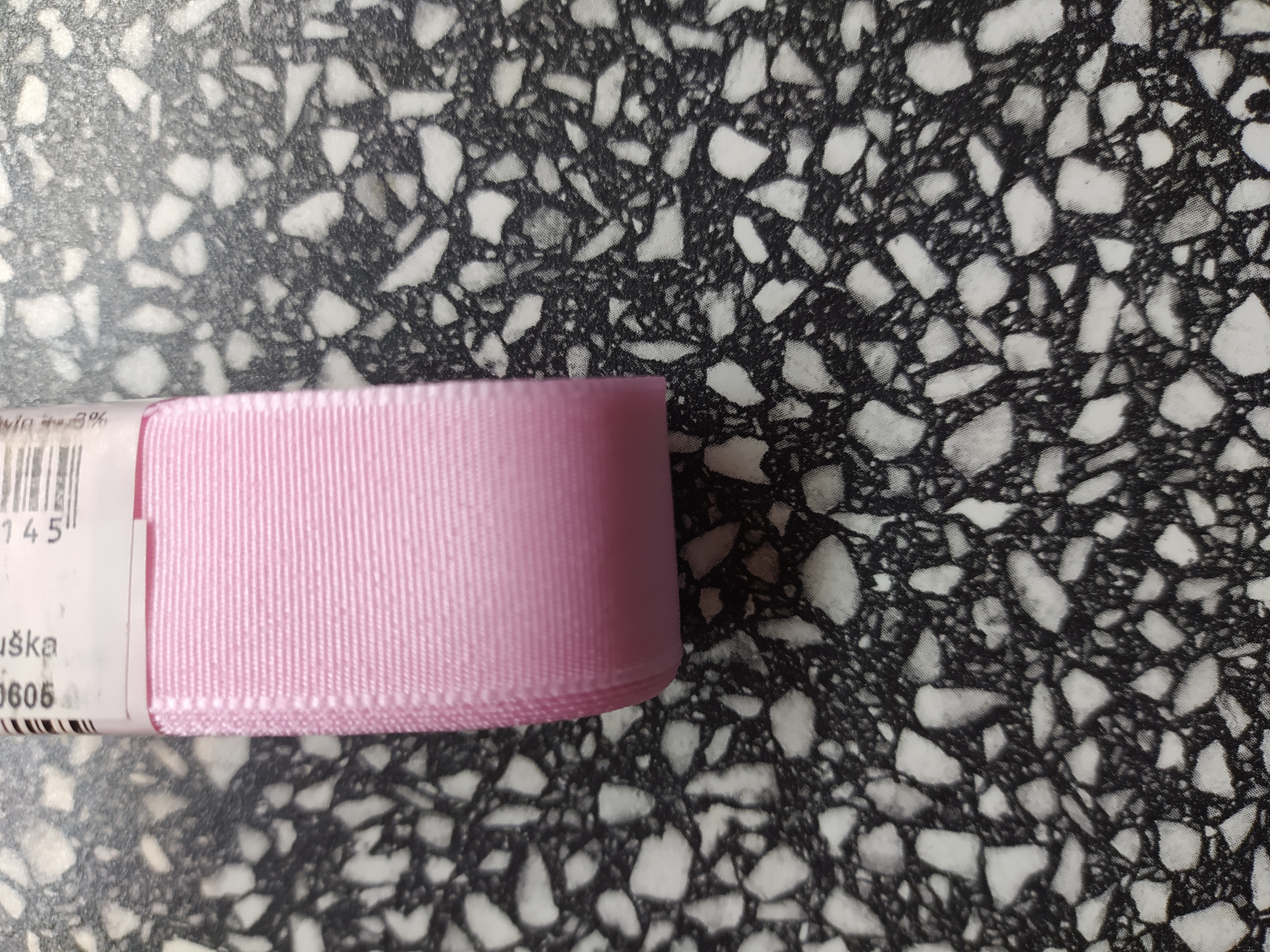 Stuha taftová 20 mm světle růžová