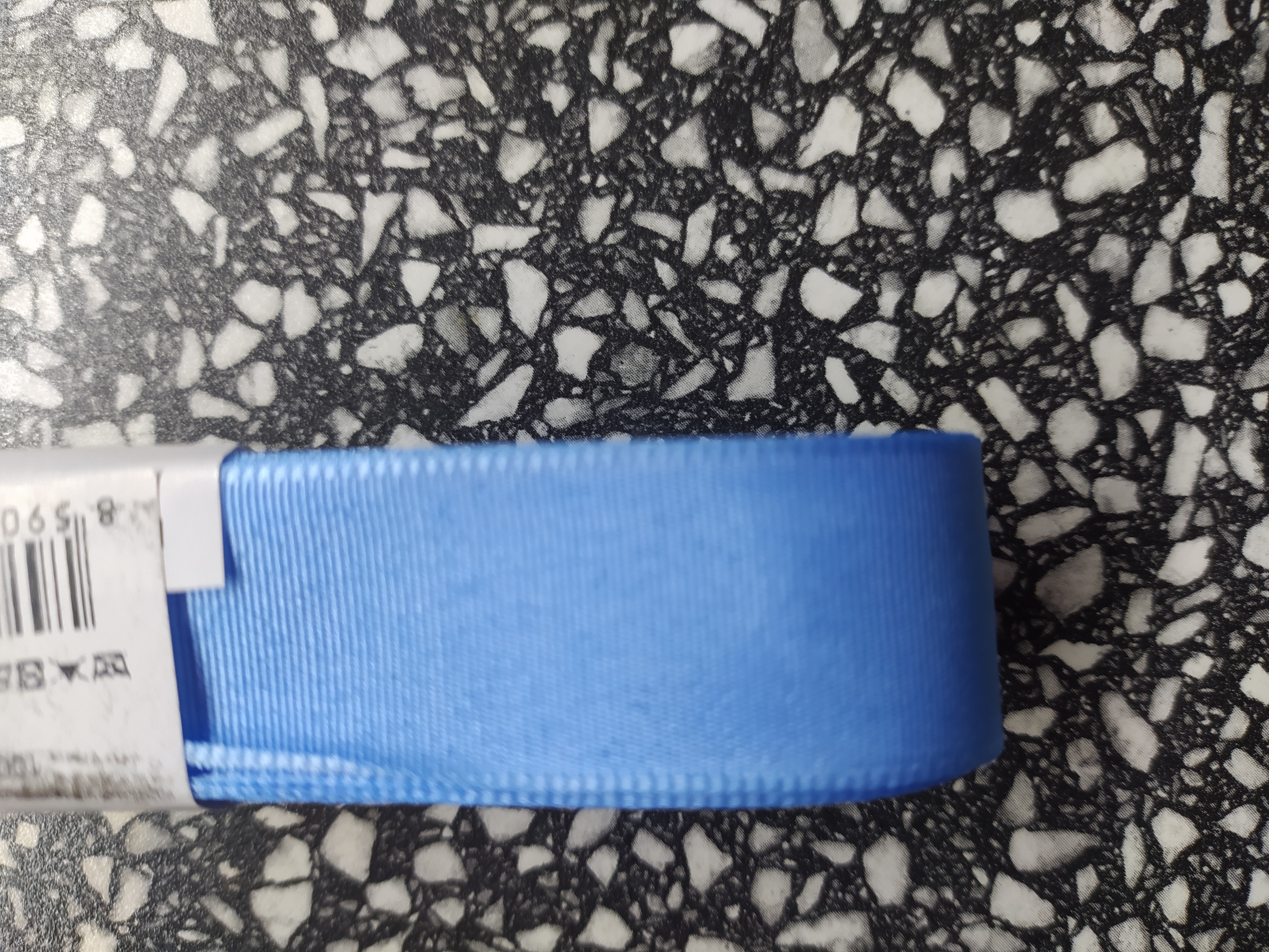 Stuha taftová 20 mm světle modrá