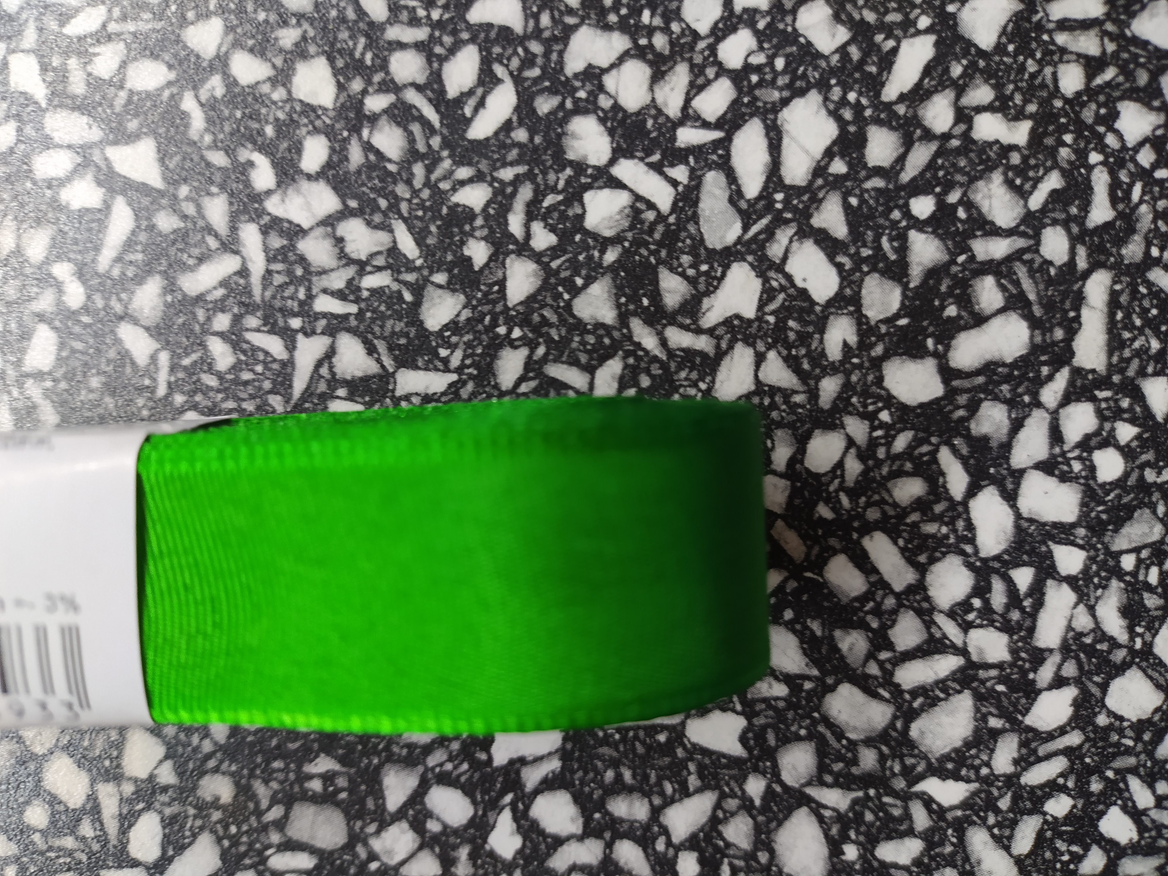 Stuha taftová 20 mm střední zelená