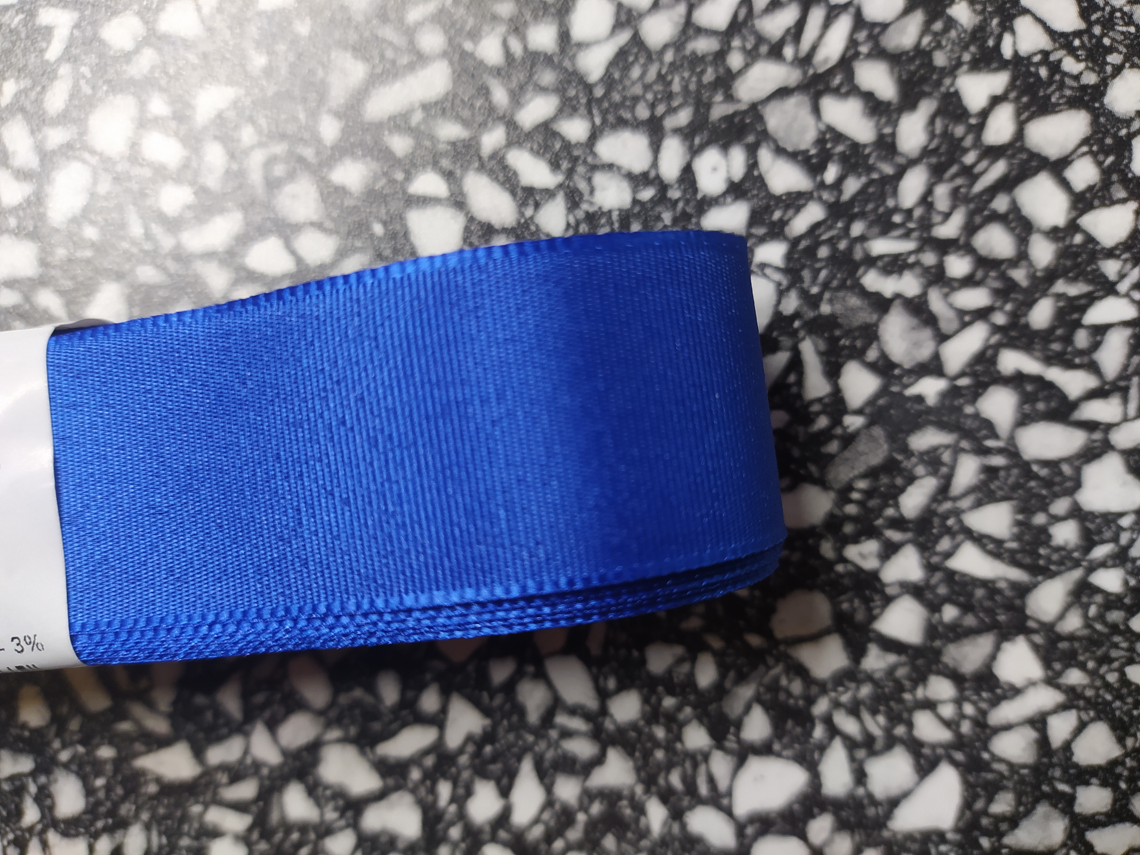 Stuha taftová 25 mm královská modrá