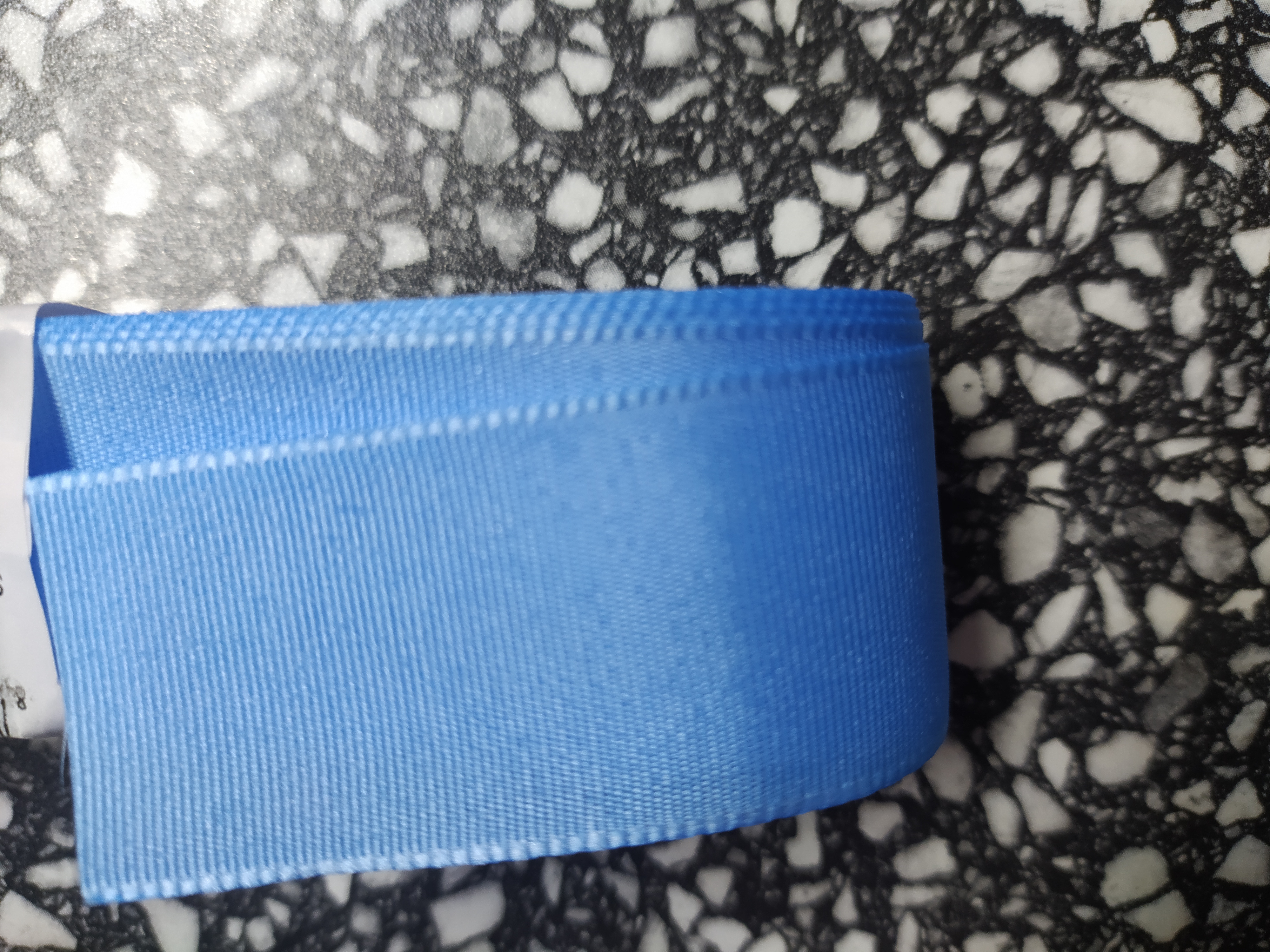 Stuha taftová 25 mm světle modrá