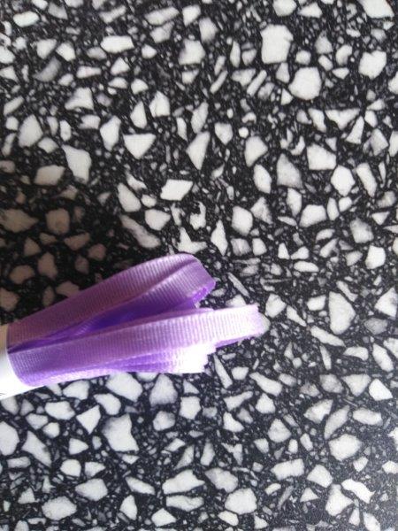 Stuha taftová 4 mm světle fialová