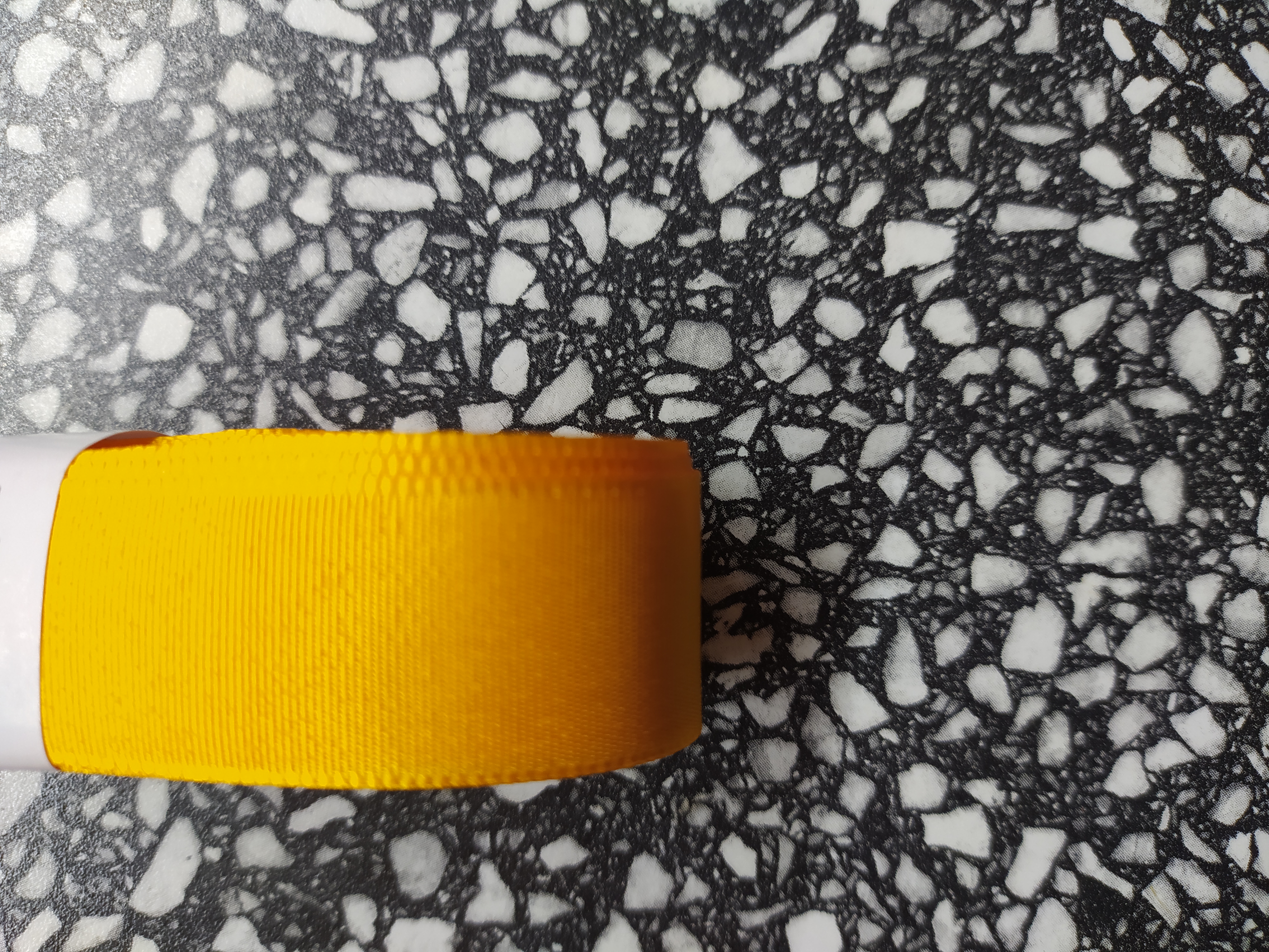 Stuha taftová 20 mm světle oranžová