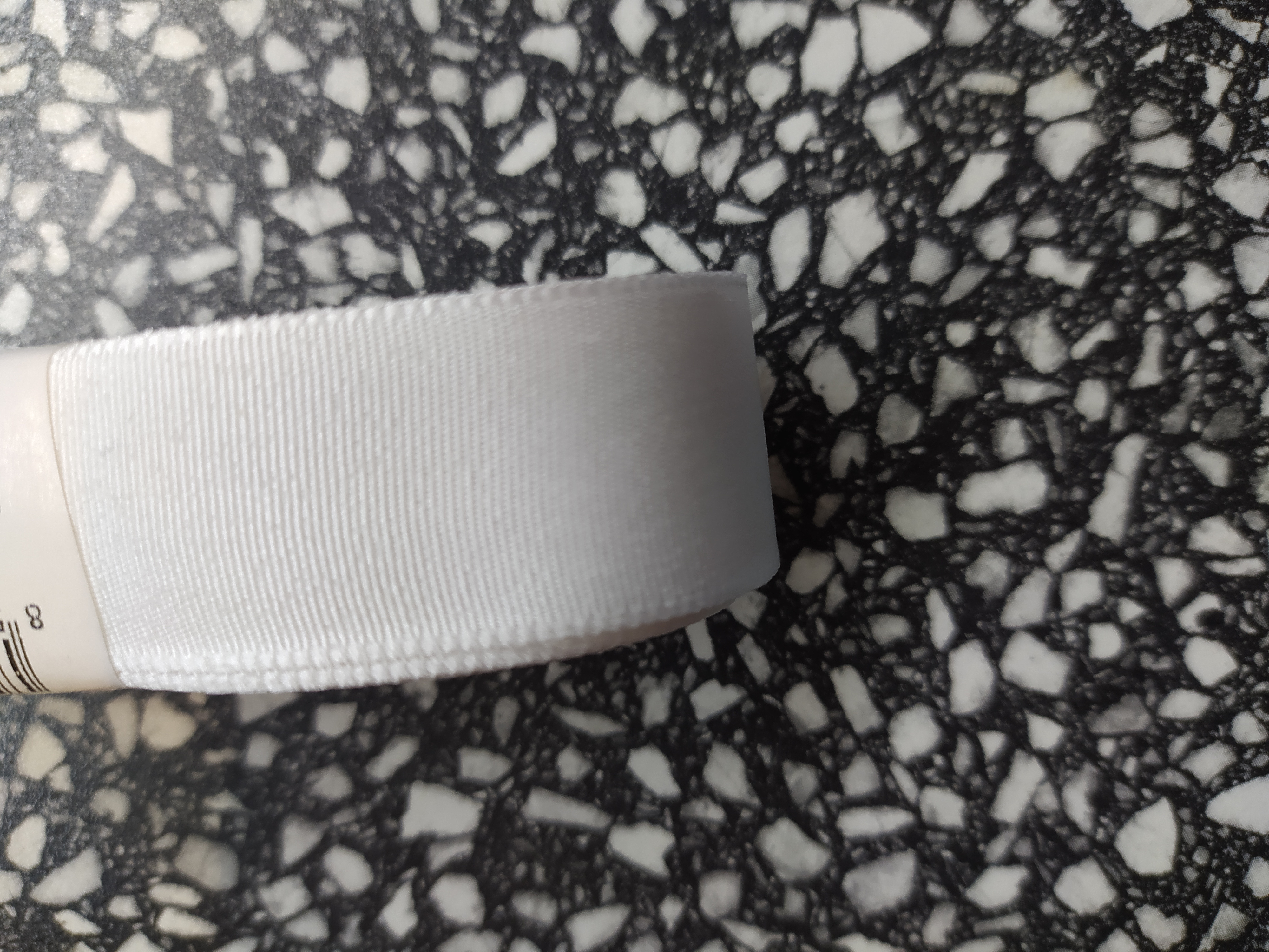 Stuha taftová 20 mm bílá