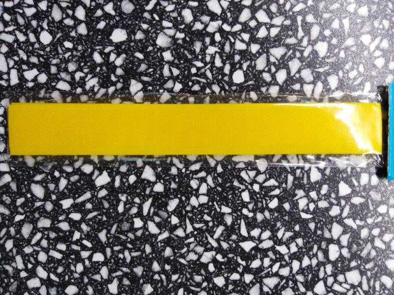 Stuhový uzávěr 20 mm ks 15 cm sytě žlutý