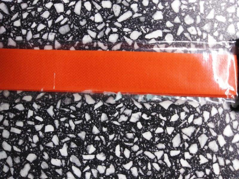 Stuhový uzávěr 20 mm ks 15 cm oranžový