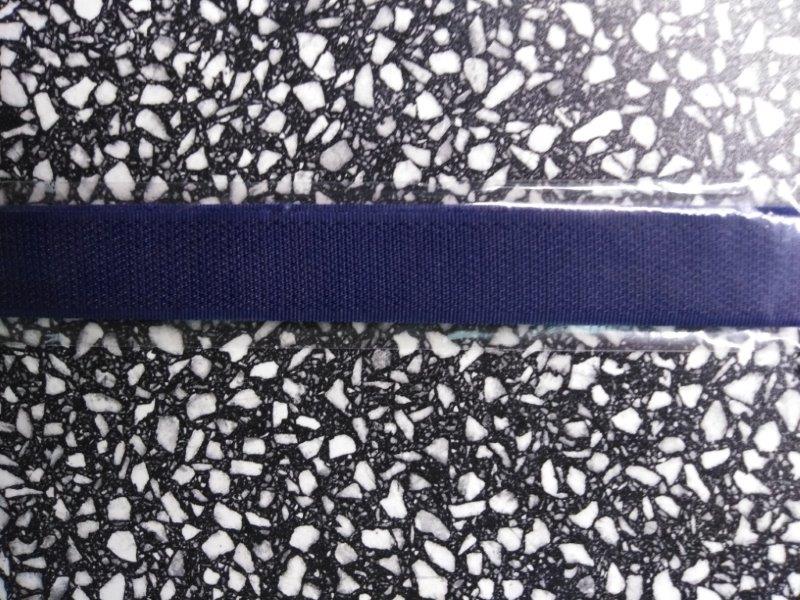 Stuhový uzávěr 20 mm ks 15 cm námořní modrá