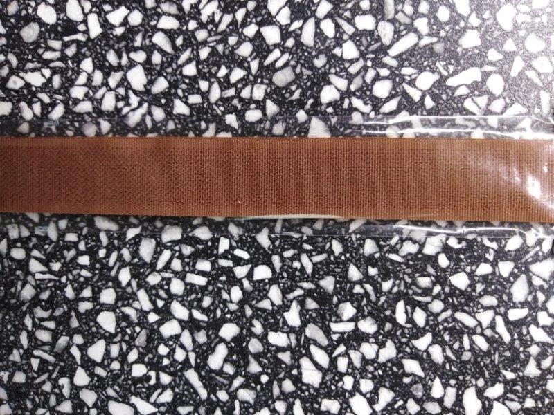 Stuhový uzávěr 20 mm ks 15 cm tmavě hnědý