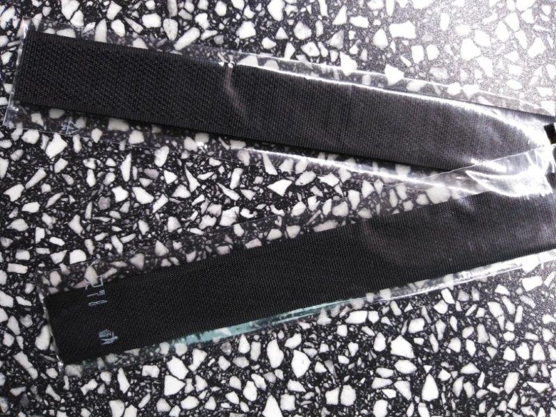 Stuhový uzávěr 20 mm ks 15 cm černý