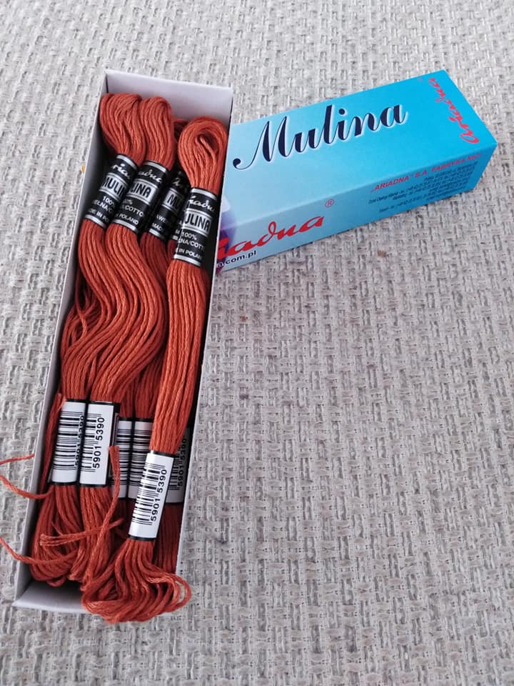 Příze na vyšívání Mulina - Ariadna kari 1535