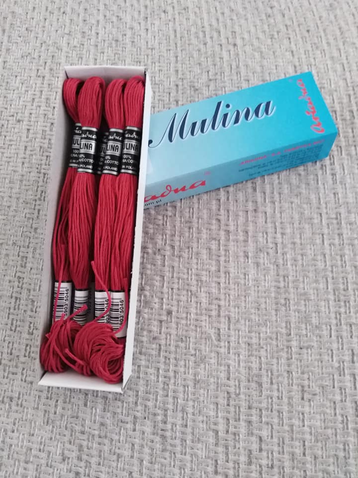 Příze na vyšívání Mulina - Ariadna melounová 1563