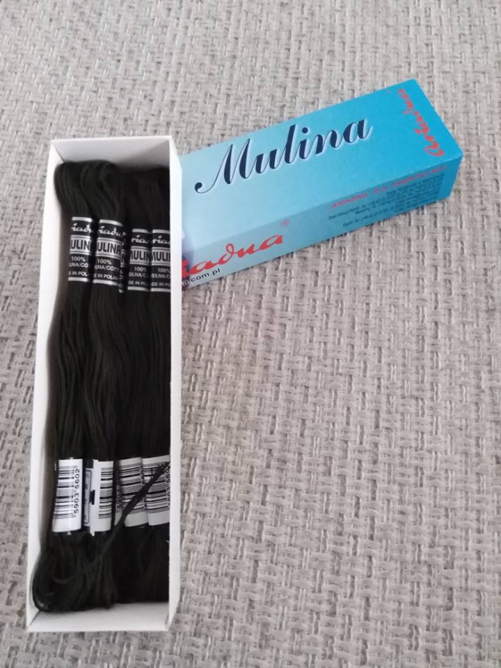 Příze na vyšívání Mulina - Ariadna cedrová zeleň 1714