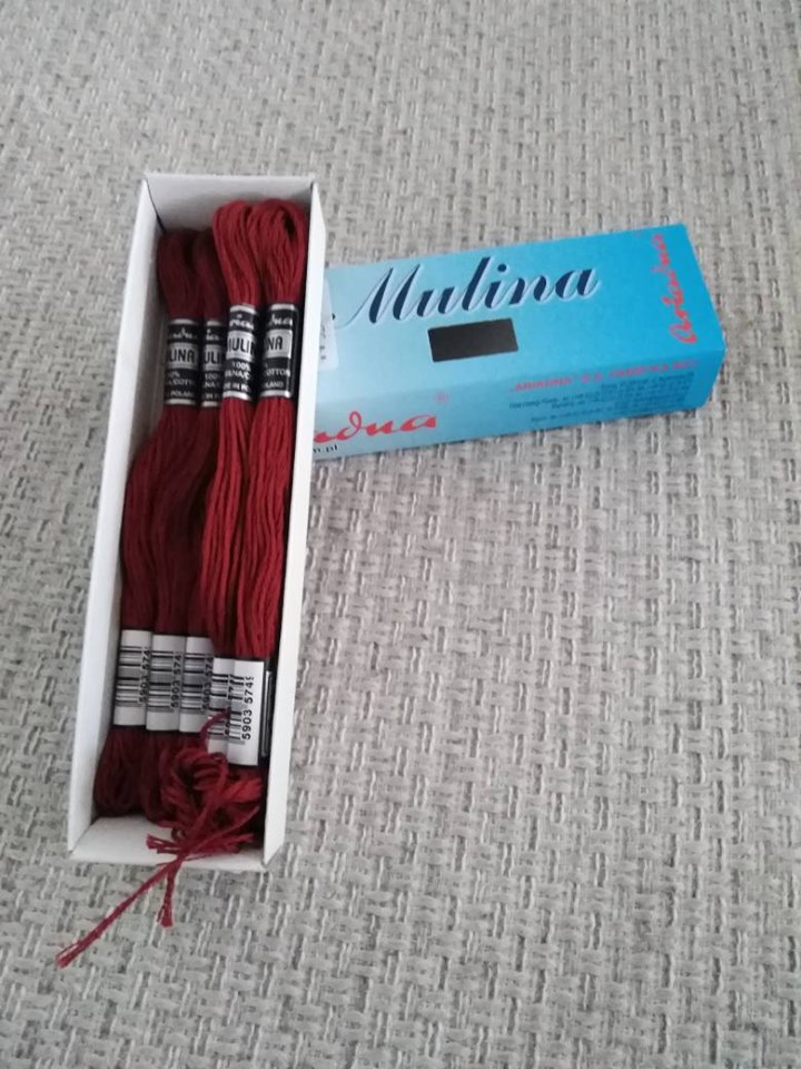 Příze na vyšívání Mulina - Ariadna pálená cihla 1759