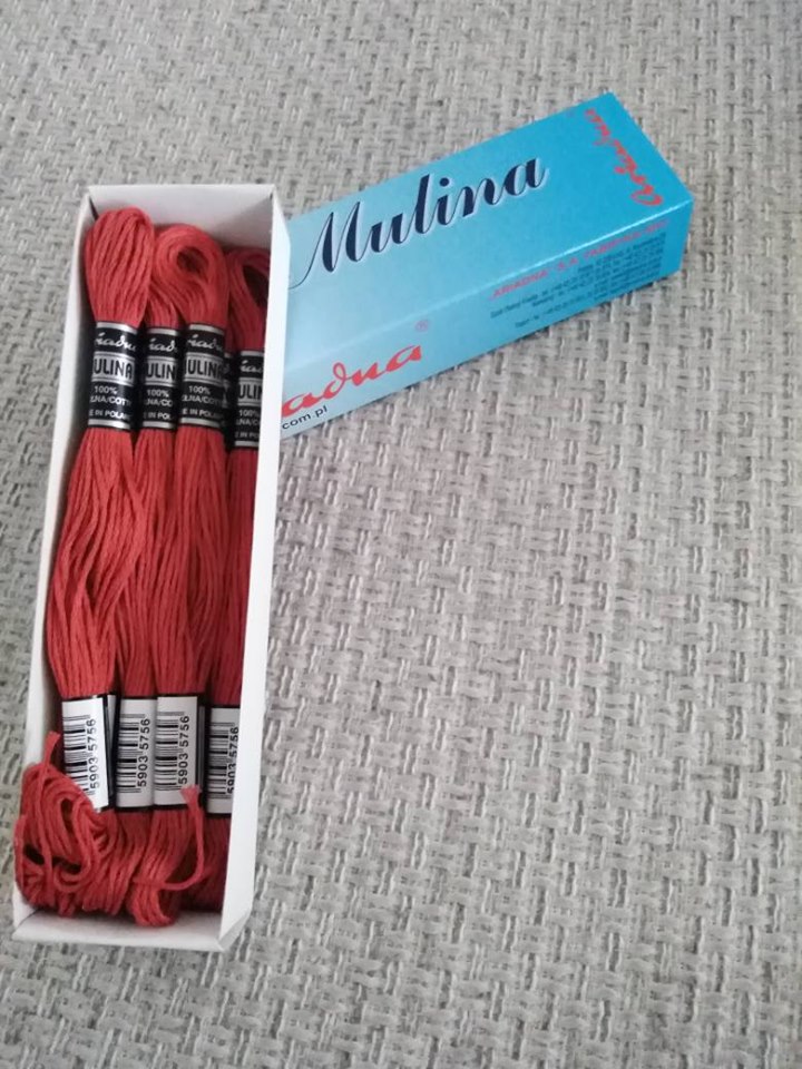 Příze na vyšívání Mulina - Ariadna langusta 1760