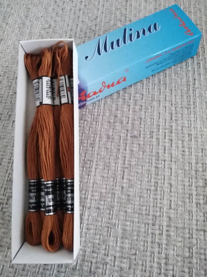 Příze na vyšívání Mulina - Ariadna světle rezavá 1779