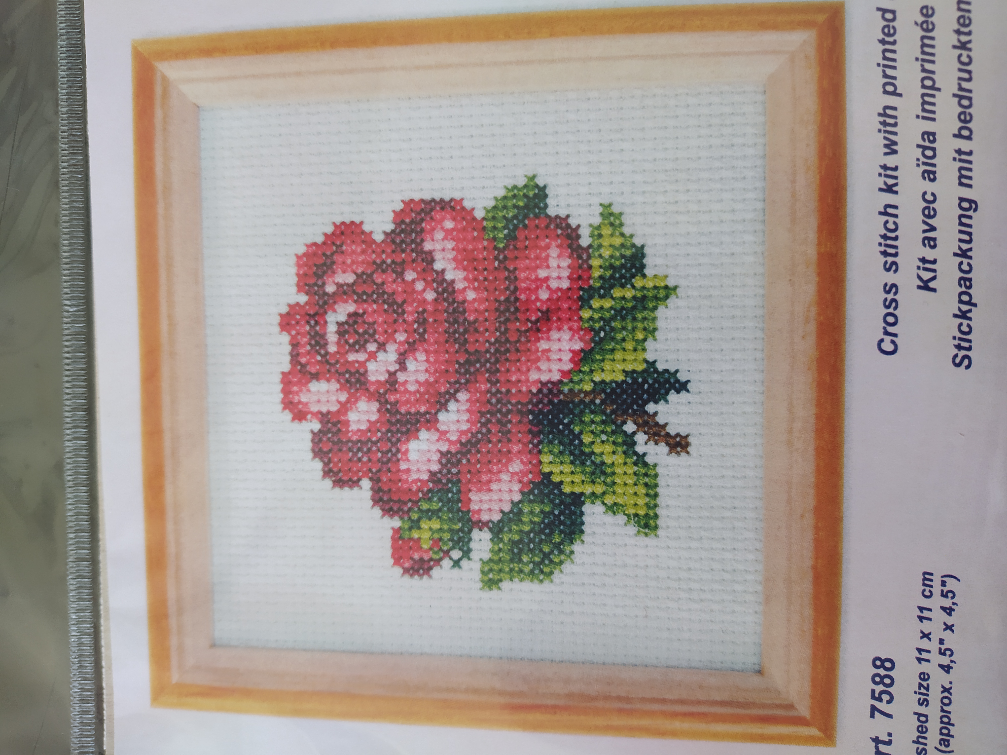 Vyšívací sada 11 x 11 cm 7588