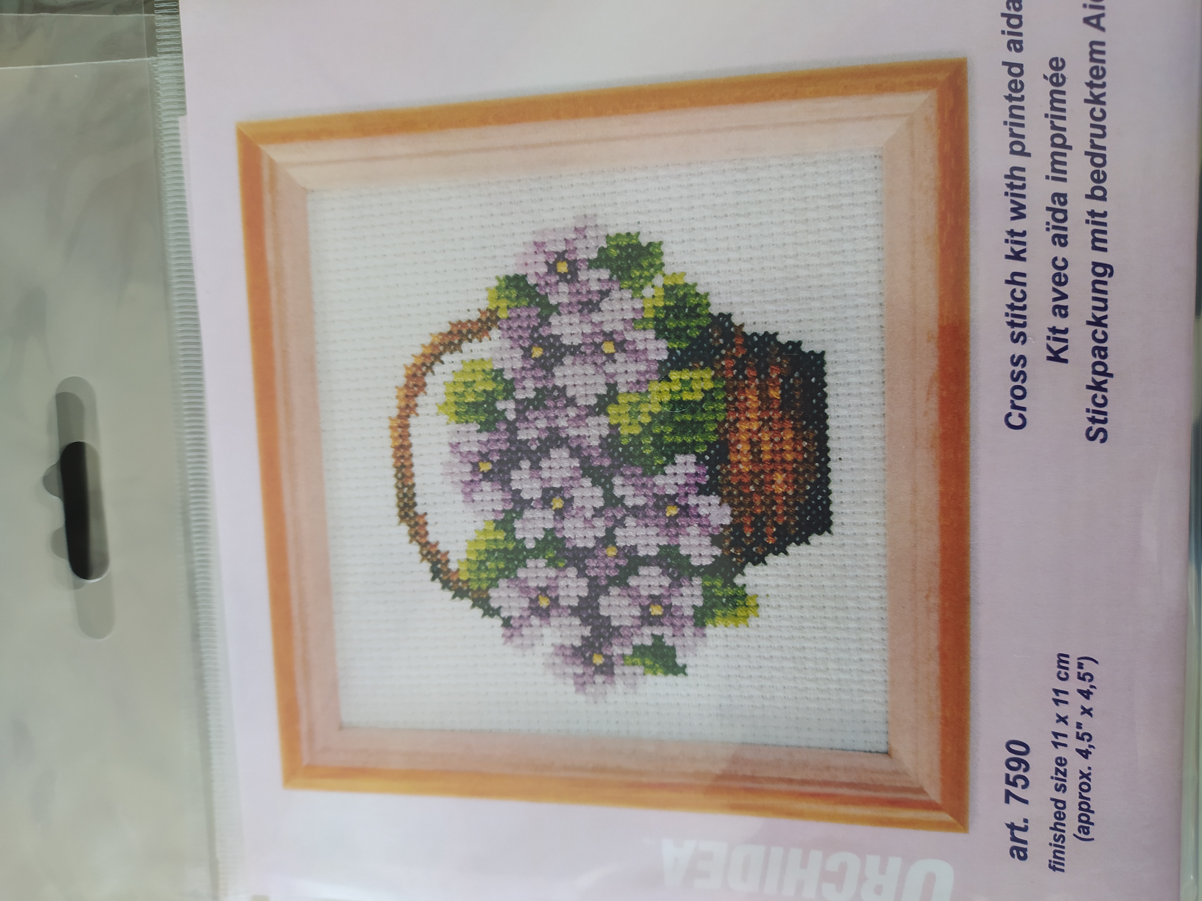 Vyšívací sada 11 x 11 cm 7590