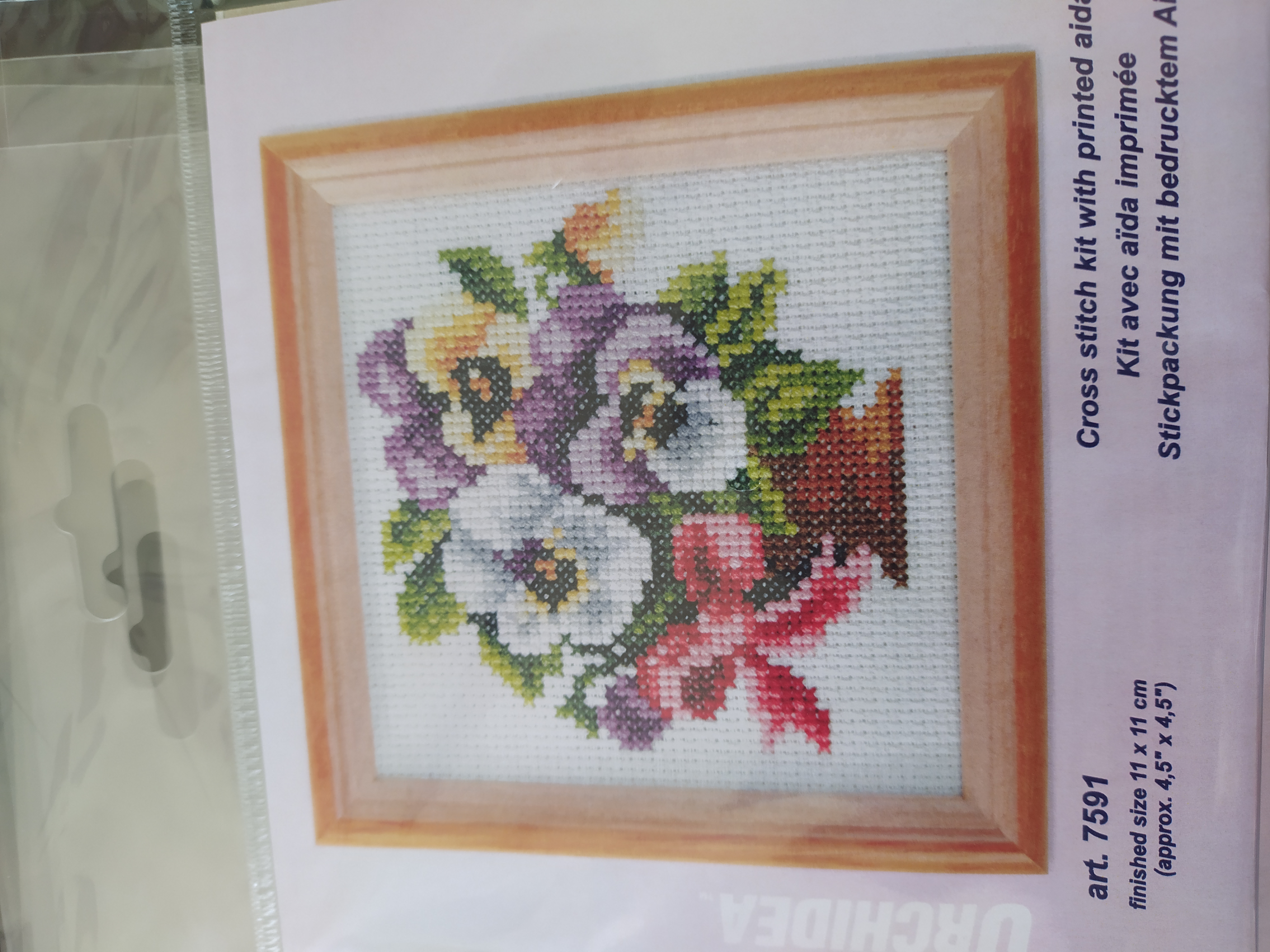 Vyšívací sada 11 x 11 cm 7591