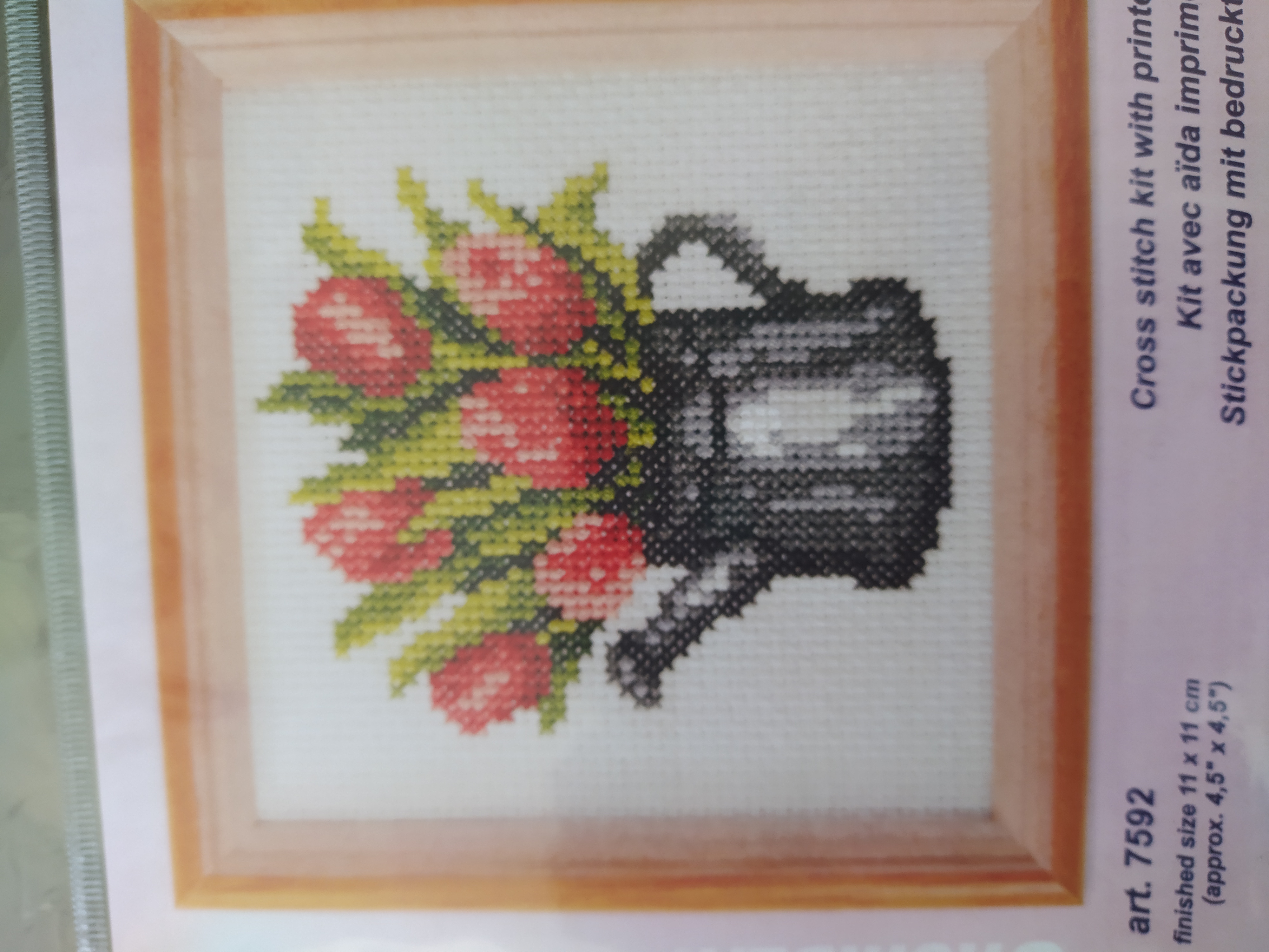 Vyšívací sada 11 x 11 cm 7592