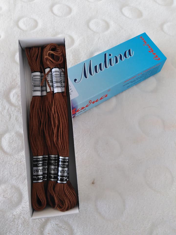 Příze na vyšívání Mulina - Ariadna srnčí hněď 1731