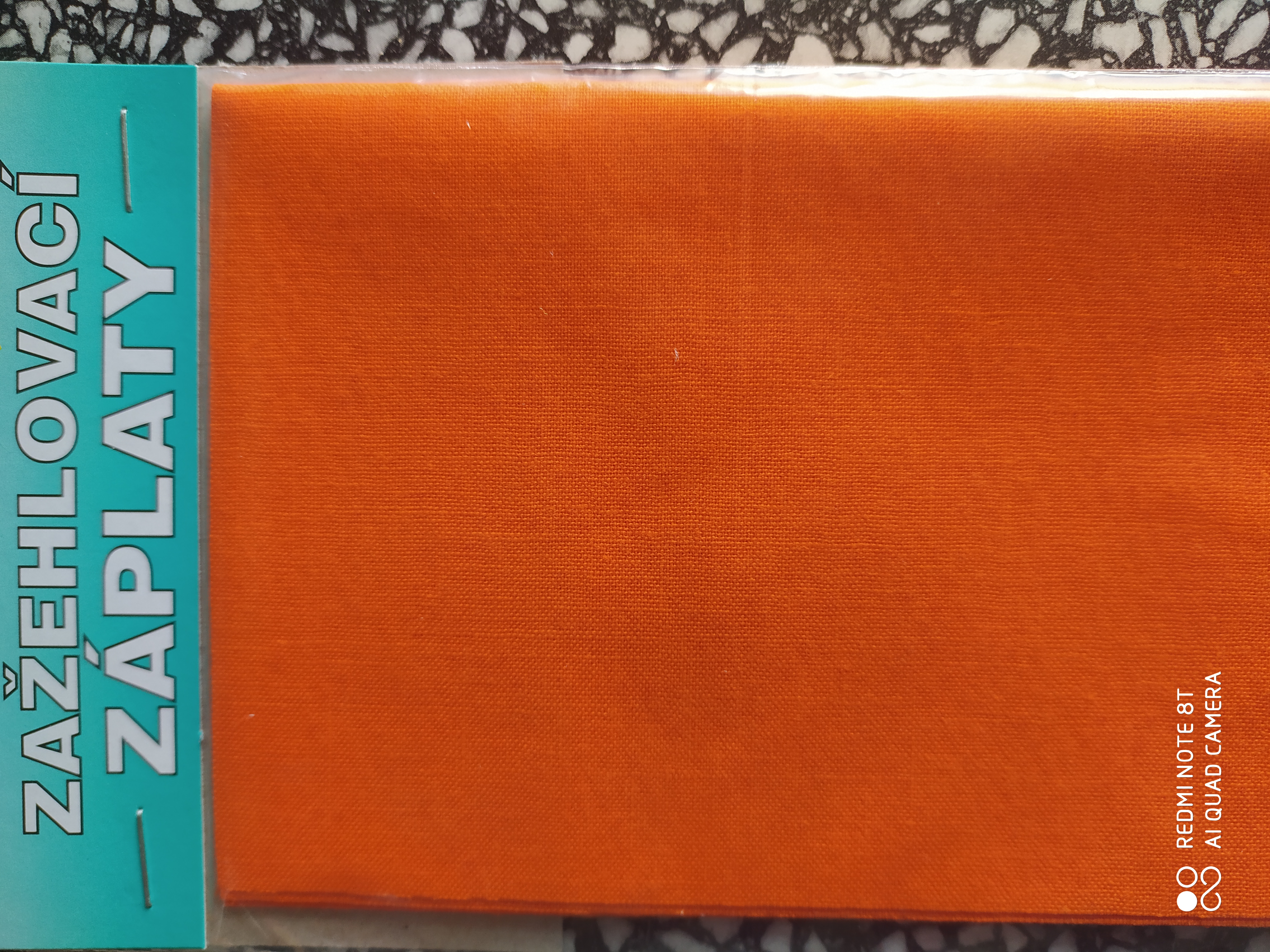 Záplaty nažehlovací oranžové