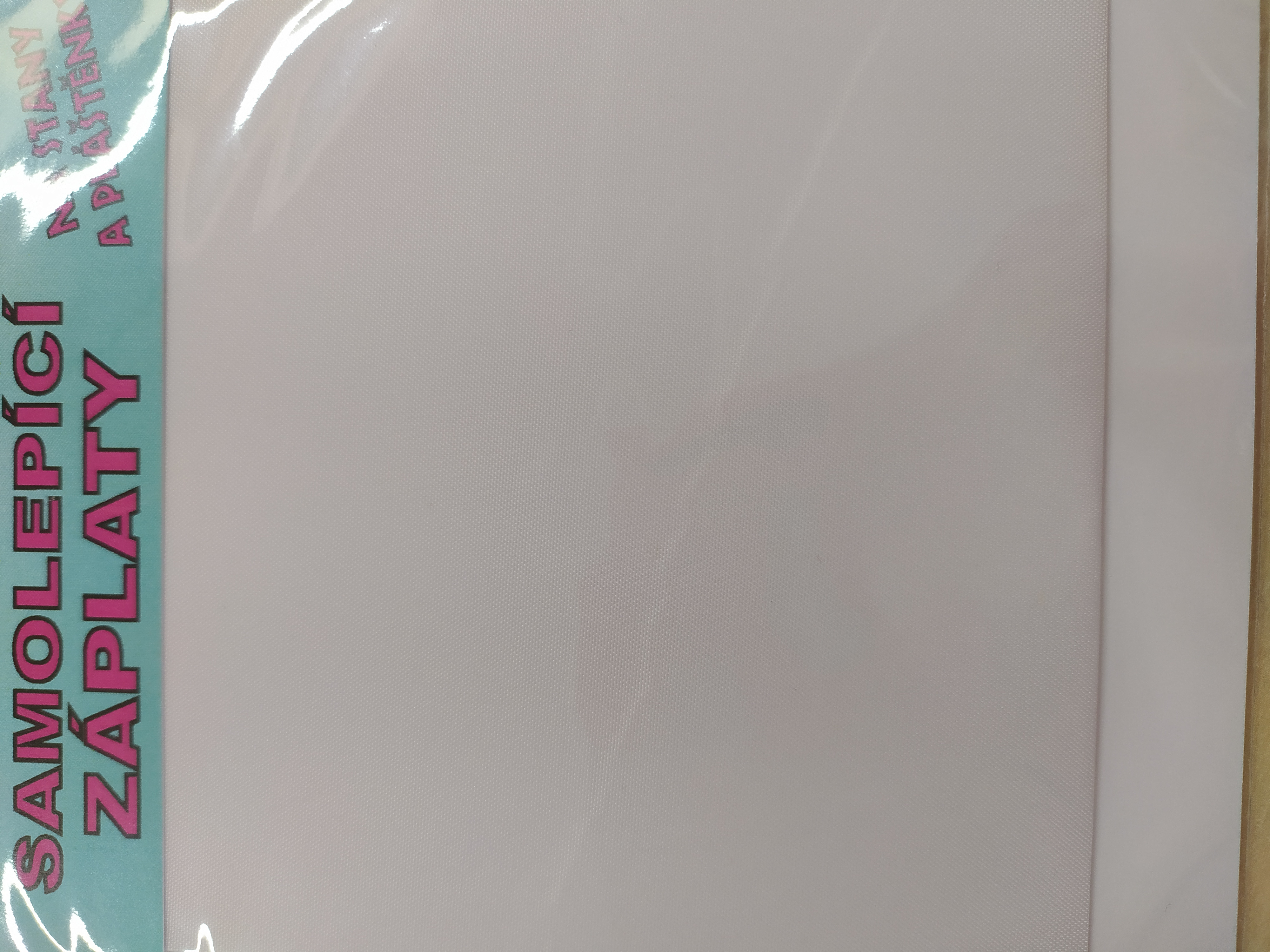 Záplaty samolepící bílé