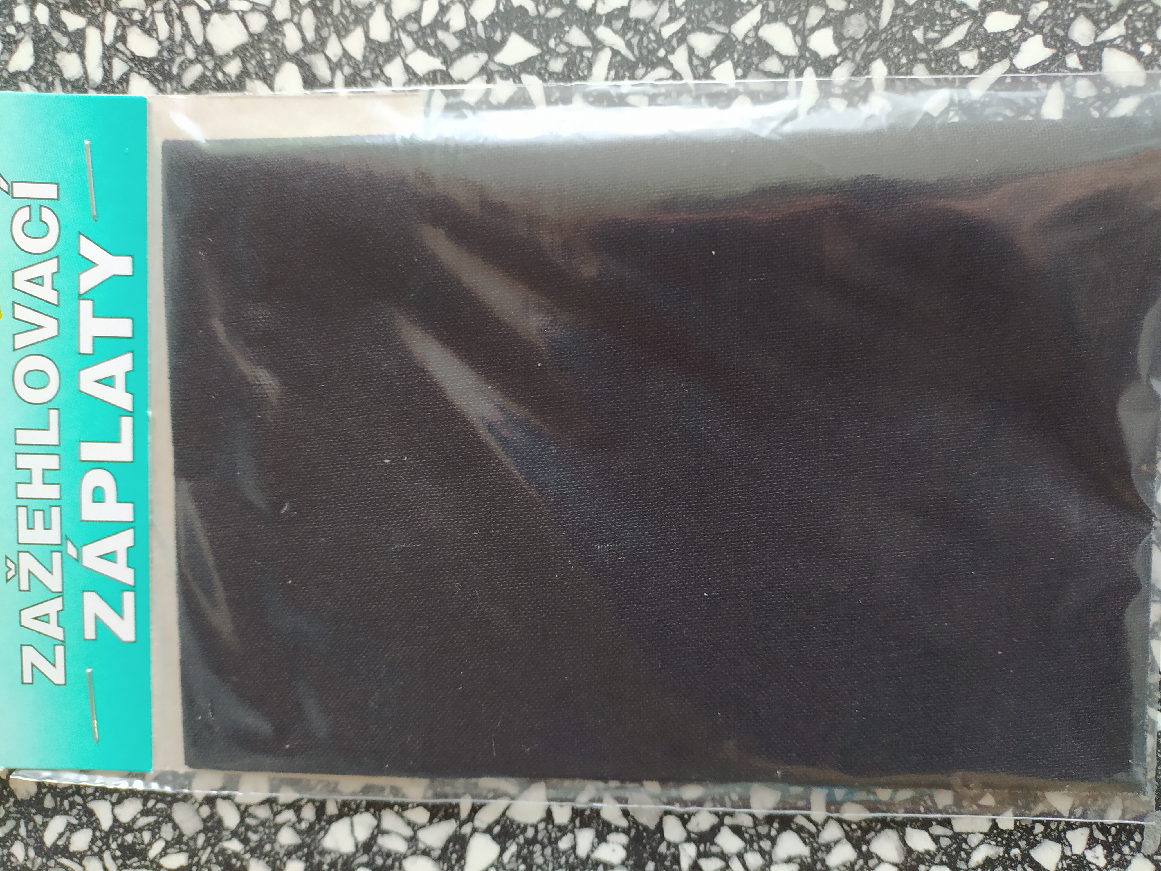 Záplaty nažehlovací černé