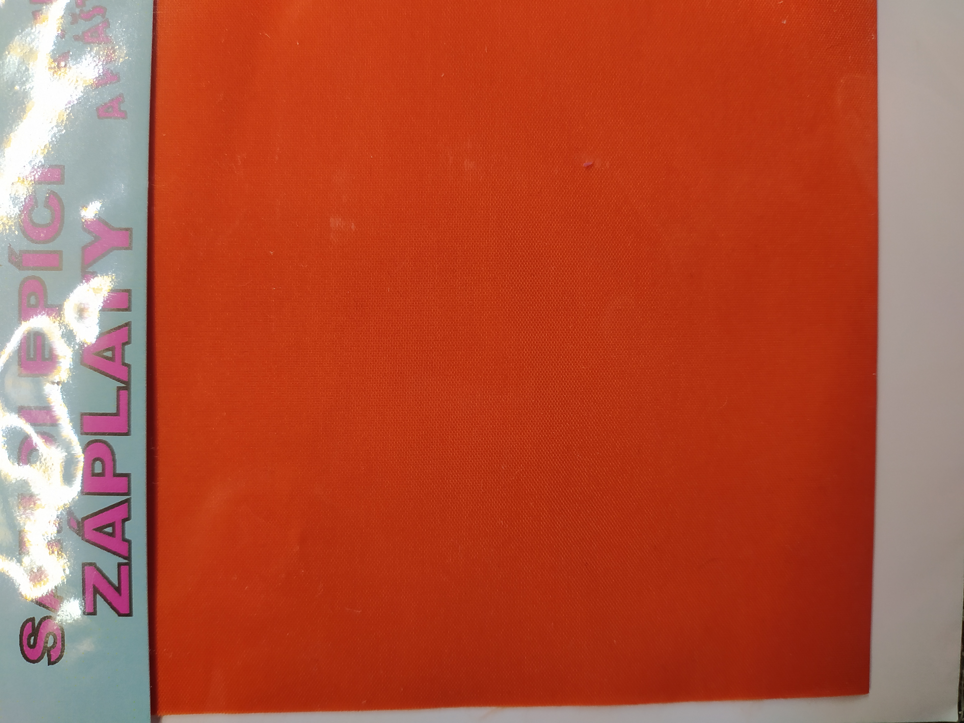 Záplaty samolepící oranžové