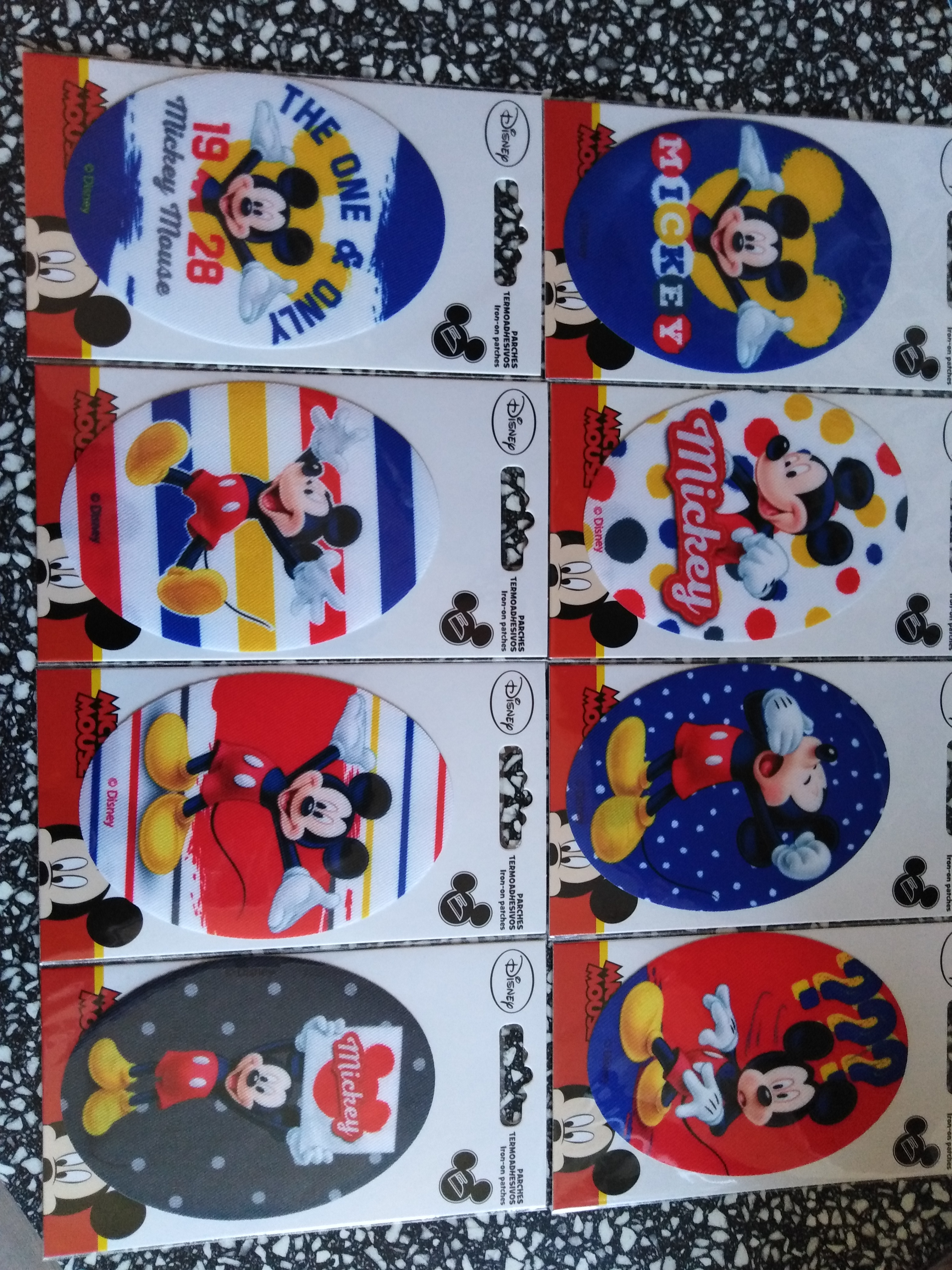 Záplaty nažehlovací Disney Mickey Mouse