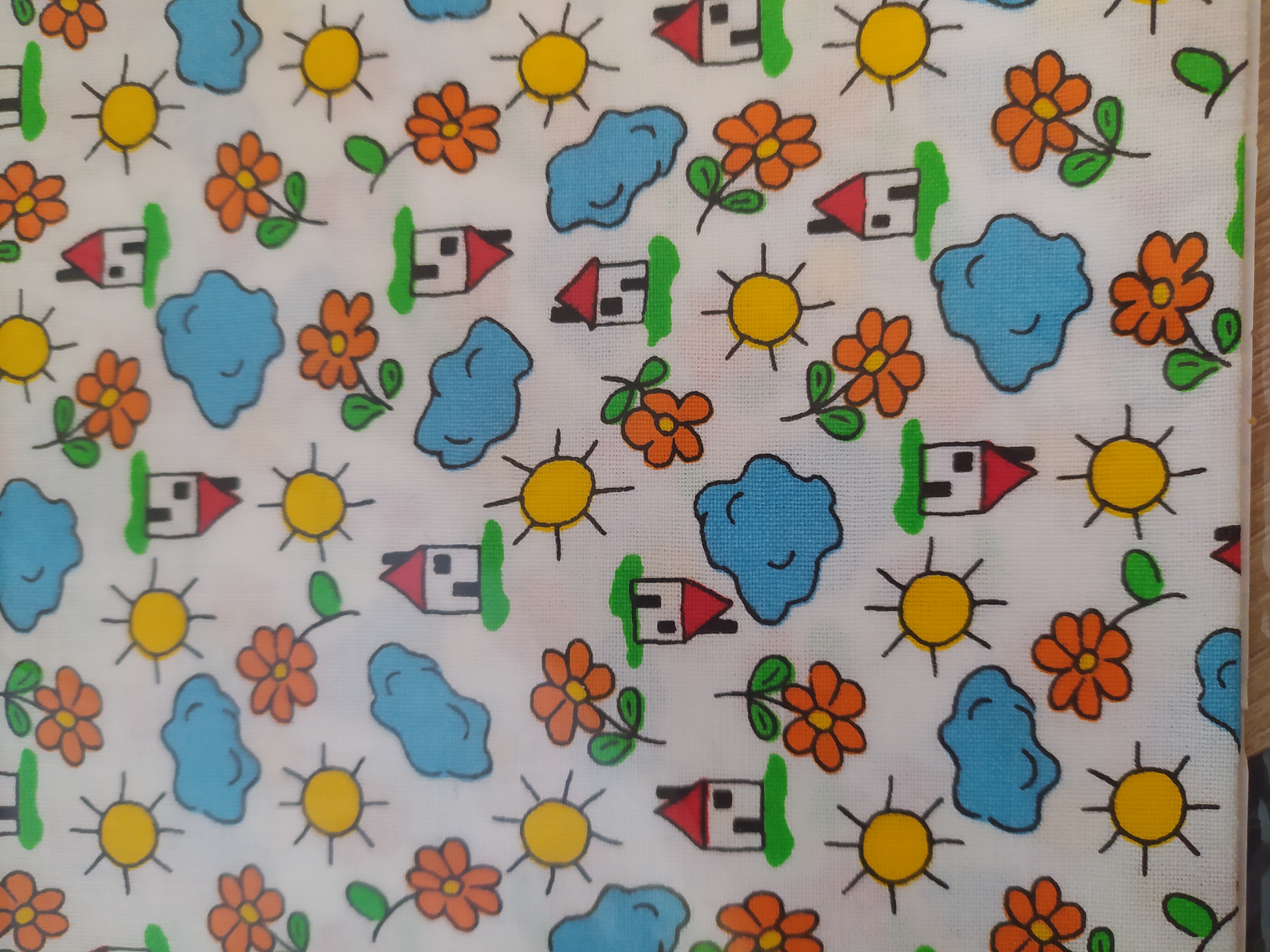 Dětské záplaty s potiskem 1 ks, 43 x 20 cm